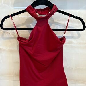 Zara Bold Red Camisole Top